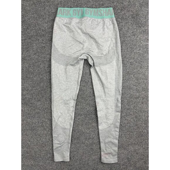 Gymshark Leggings Womens XS Gray Compression Seamless Ankle Yoga Workout Gym - Picture 7 of 7